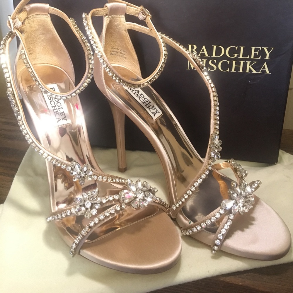 COPY - BRAND NEW Badgley Mischka Bridal Heels Sz.…